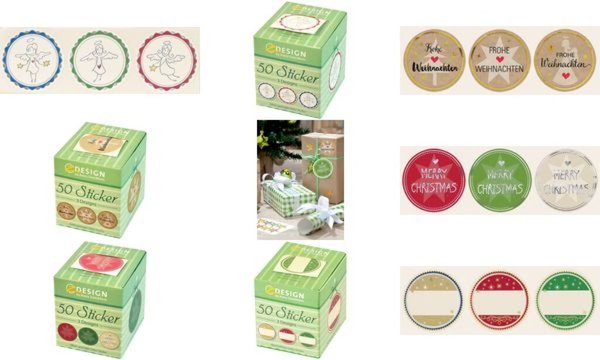 Image AVERY_Zweckform_ZDesign_Weihnachts-_Sticker_img1_4371642.jpg Image
