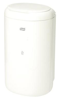 Abfallbehälter Mini 5l, weiß, Kunststoff, Maße:B190xH338xT160