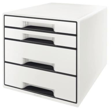 Image Ablagebox_Cube_4_Schubladen_wei_mit_Auszugstopp_img2_4369659.jpg Image