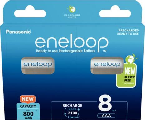 Akku Eneloop, NiMH, Micro, AAA, 800mAh, HR03, 1.2V