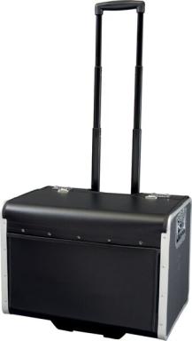 Alassio Pilotenkoffer PARMA Lederimitat schwarz