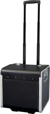 Alassio Pilotenkoffer PERUGIA Lederimitat schwarz