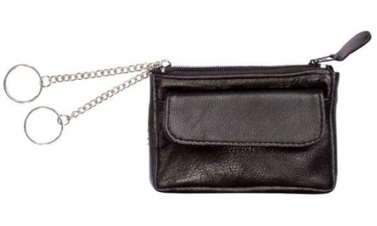 Alassio Schlüssel-Etui, aus Nappa-L eder, schwarz (5317660)