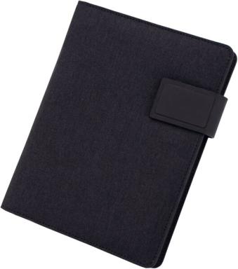 Alassio Schreibmappe RPET mit Lasche, A4, recyceltes PET