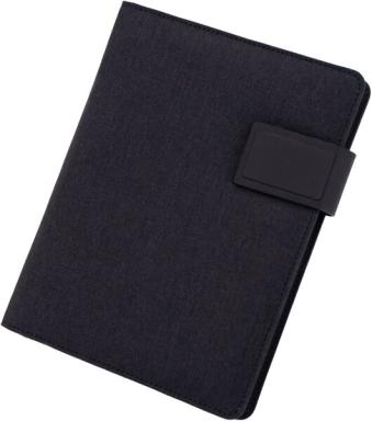 Alassio Schreibmappe RPET, mit Lasche, A5, recyceltes PET