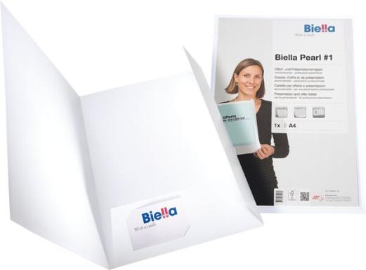 Angebots- und Präsentationsmappe PEARL#1, 22,5x31,5cm mit Sichttasche