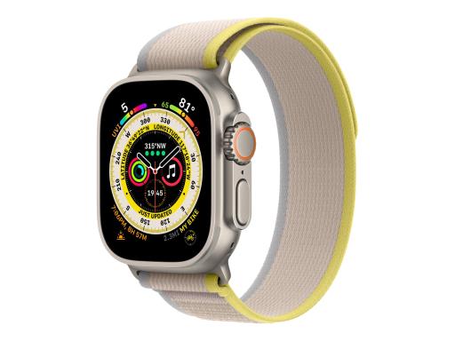 Apple Watch Ultra 49 mm (GPS + Cellular)  gelb, beige