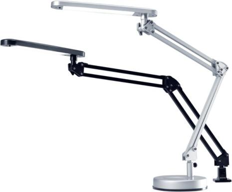 Arbeitsplatzleuchte "LED 4 Stars", schwarz, mit Fuss, LED 6W,