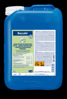 >>Artikel nicht mehr lieferbar>>Alternativartikel 25009 <br>Baccalin |  5 Liter <br>aldehydfreier Flächen-Desinfektionsreiniger für Nassbereiche und sanitäre Einrichtungen