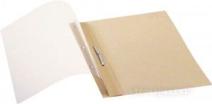 Ausfertigungshefter, chamois, Vorderdeckel transparent, 300 g/m² Ausfertigungshefter, chamois, Vorderdeckel transparent, 300 g/m²