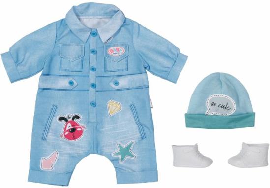 BABY born Deluxe Jeans Overall, 43cm, Nr: 832592