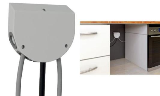 BACHMANN Küchenanschlussbox 923.001 2/5/5