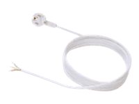 BACHMANN SchuKo Anschlussleitung, weiss, Länge 2m