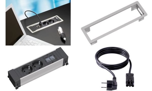 Image BACHMANN_Steckdoseneinheit_POWER_F_RAME_3-fach_img1_4383182.jpg Image