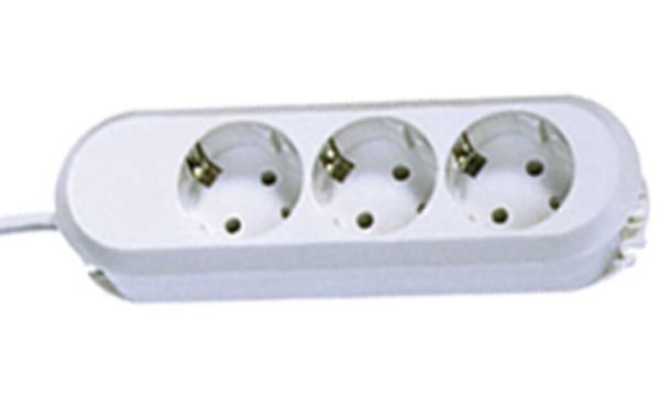 BACHMANN Steckdosenleiste 3-fach,