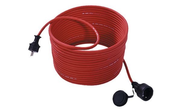 BACHMANN Verlängerungen 25m rot 343.370 H07RN-F 3G1,5