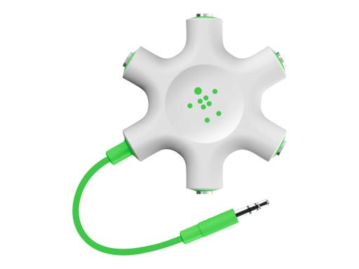 BELKIN RockStar 3,5mm Aud./USB-C Kabel 0,9m schw. F7U079bt03-BLK