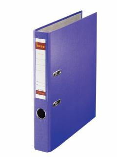 Ordner A4, No.1, 5,2cm,o.Kantenschutz, violett, Folienkaschiert, Griffloch,