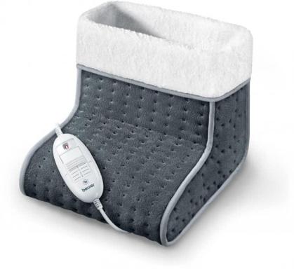 BEURER FW 20 Fußwärmer Cosy 531.06 3Stufen 100W grau Teddy-Innenfutter