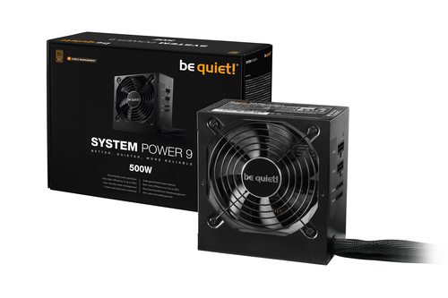 BE QUIET quiet! System Power 9 CM 500W ATX24