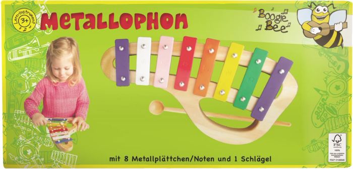 BGB Metallophon Holz mit 8 Noten, Nr: 68201811