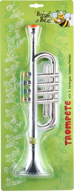 BGB Trompete silber, 4 Tasten, 38cm, Nr: 68502209