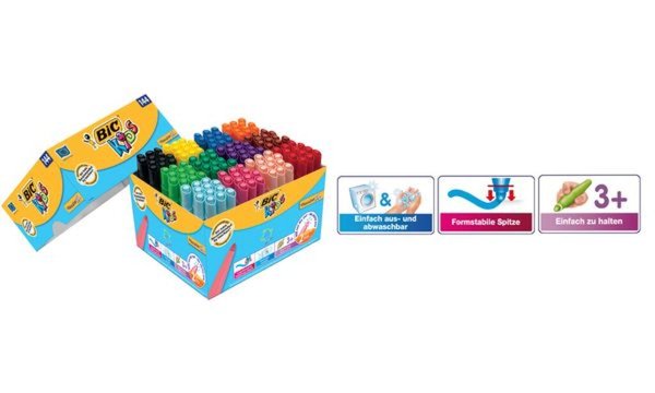 Image BIC_KIDS_Fasermaler_Visacolor_XL_1_44er_Kartonbox_img5_4373294.jpg Image