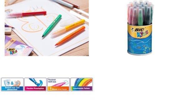 Image BIC_KIDS_Fasermaler_Visaquarelle_1_8er_Runddose_img1_4373296.jpg Image
