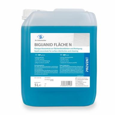 BIGUANID FLÄCHE NR | 5 Liter flüssiges Konzentrat zur Flächendesinfektion und Reinigung+++ DESINFEKTIONSMITTEL VORSICHTIG VERWENDEN. VOR GEBRAUCH STETS ETIKETT UND PRODUKTINFORMATIONEN LESEN. +++