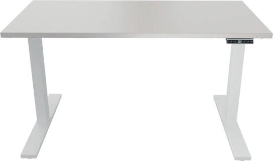 Schreibtisch E-WonderTech, 1200x600 Gestell: verkehrsweiß