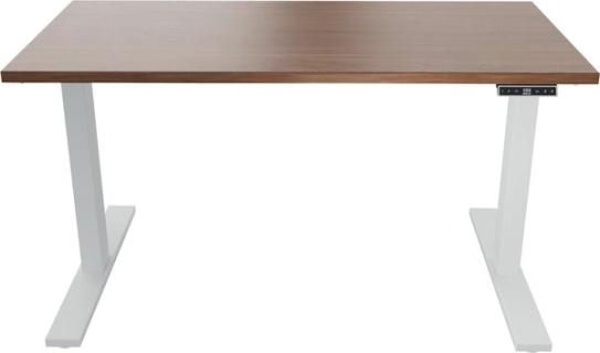 Schreibtisch E-WonderTech, 1200x600 Gestell: verkehrsweiß