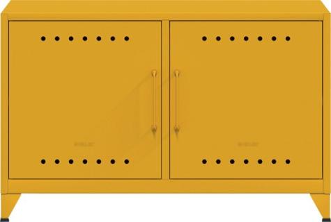BISLEY Sideboard Fern Cabby, FERCAB642 gelb 4 Fachböden 114,0 x 40,0 x 72,5 cm