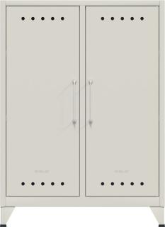 BISLEY Sideboard Fern Middle, FERMID696 verkehrsweiß 6 Fachböden 80,0 x 40,0 x 110,0 cm