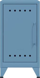 BISLEY Stahlschrank Fern Mini FERMINLH605 blau 38,0 x 40,0 x 72,5 cm, aufgebaut