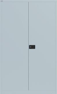 Flügeltürenschrank, B 1200, T 600, gr Farbe: lichtgrau