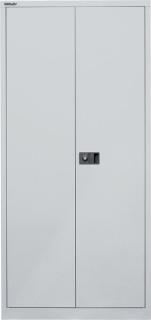 Flügeltürenschrank, T 600, 5 OH, gr Farbe: lichtgrau