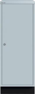 Ablageschrank Flügeltür, links, gr Farbe: lichtgrau