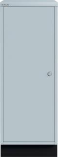 Ablageschrank Flügeltür, rechts Farbe: lichtgrau