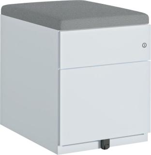 Sitzkissen für Rollcontainer NoteCaddy ideal als zusätzliche Sitzmöglichkeit