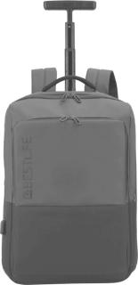 Laptop Rucksack 15,6", Neoton TravelSafe, schwarz, diebstahlsicher,