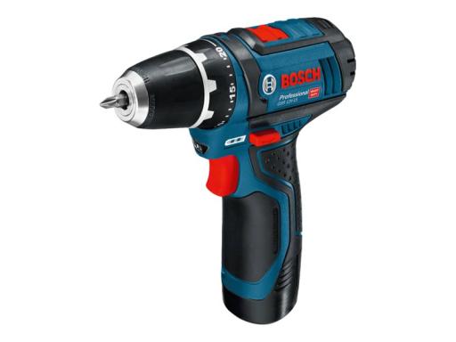 BOSCH GSR 10,8-2-LI Professional - 16,9 cm - 17,8 cm - Schwarz - Blau - Rot (06