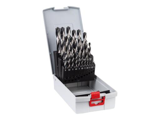 BOSCH Metallspiralbohrer 2608577352 HSS-Set PointTeQ DIN 338 25tlg ProBox