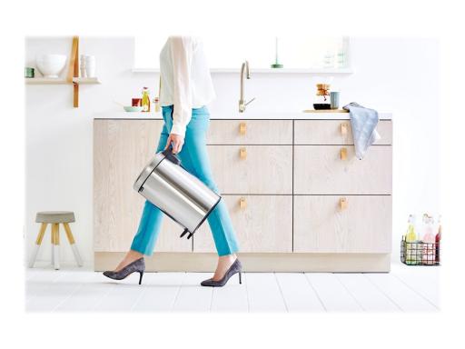 BRABANTIA Treteimer Newicon 12,0 L Stahl matt