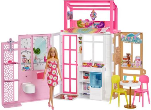 BRB Barbie Haus und Puppe, Nr: HCD48