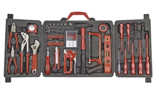 BRÜDER MANNESMANN Universal Werkzeugkoffer bestückt 61teilig Brüder Mannesmann 