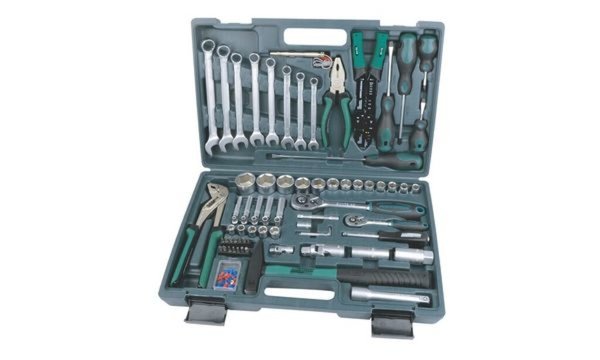 BRÜDER MANNESMANN Werkzeugsatz, 99-teilig, im Koffer beinhaltet: 8 x Ringmaulsc