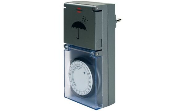 BRENNENSTUHL 1506460 MZ 44 IP 44 spritzwassergeschütze Zeitschaltuhr für den Au