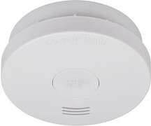 BRENNENSTUHL Rauchmelder RM L 3100, 85 db, weiß, 4er Set fotoelektisch, geprüft