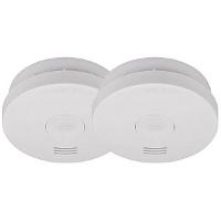 BRENNENSTUHL Rauchmelder RM L 3100, 85 db, weiß, 2er Set fotoelektisch, geprüft