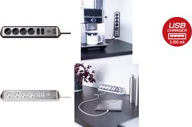 Steckdosenleisten, USB-Anschluss